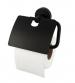 Kosmos toiletpapirholder m/lg - Mat sort