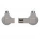 Kriss 4K2 Rum ventils�t m/rumtermostat - Krom