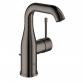 Grohe Essence New M hndvaskarmatur m/bundventil - Poleret hard graphite