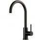 Lavabo Kubus 140 RS Round kkkenarmatur - Mat sort