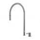 Lavabo Alkymist 787 RS k�kkenarmatur m/udtr�k og svingtud - Rustfrit st�l
