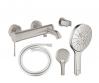 Grohe Essence New komplet badekararmatur m/SmartActive - Supersteel