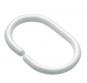Hefe Ringe til forhng, C-formet - hvid - 12 stk.