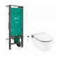 hansgrohe LavaPura Element S bidet toiletpakke m/iFrame cisterne