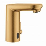 Grohe Eurosmart Cosmopolitan E berøringsfri vandhane m/batteri - Børstet Cool Sunrise