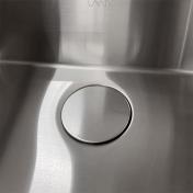 Lavabo designcover til kkkenvask - Rustfrit stl