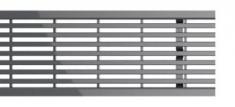 ACO slidsrist til Self/Hexaline i rustfrit stl - 1,5 t - 1000 mm