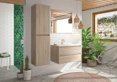 Allibert Bali underskab m/skuffer til Double-vask - Molina Ask - 120 cm