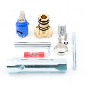 Quooker Servicekit  Kartouche kit til Bl. Batteri brstet Krom til December 2015