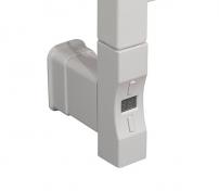 Kriss Nuvo 2 varmeelement m/boost og sparefunktion - Firkantet - 300w - Hvid