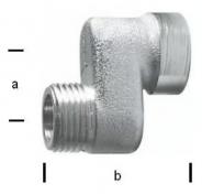 Excentrisk adapter 10 mm x 1/2