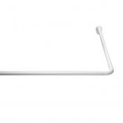 Ridder universal badeforh�ngsstang - 90 x 90 cm - Hvid