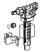 V&B 8422 Svømmerventil 3/8" sidetilgang