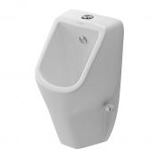 Duravit D-code urinal m/dyse tilslutning fra oven og ben skyllerand