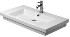 Duravit 2nd floor hndvask m/3 hanehuller slebet underkant