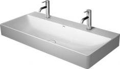 Duravit DuraSquare 100 bowlevask op til vg - 2 hanehuller