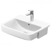 Duravit No.1 55 hndvask t/delvis nedfldning - 1 hanehul