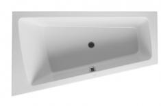 Duravit Paiova badekar t/indbygning - 170 x 130 - Venstre - 1 rygln