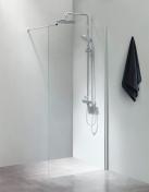 Casse Slim brusevg 80 cm - Klart Glas/Blank