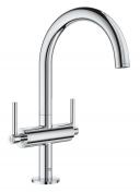 Grohe Atrio New hndvaskarmatur m/ pop-up bundventil - Krom