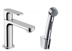 Hansgrohe Rebris S 110 hndvaskarmatur m/hndbruser u/bundventil - Krom