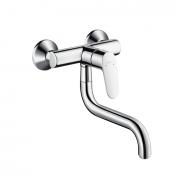 Hansgrohe Focus E2 kkkenarmatur t/vg - Med svingtud