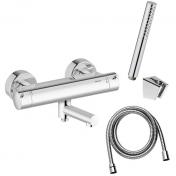 Damixa Iris komplet badekararmatur - Krom