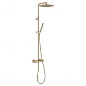 Damixa Iris 300 komplet brusesystem m/termostat - B�rstet bronze