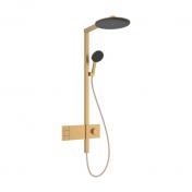 hansgrohe Raindance Alive S Showerpipe 300 2jet m/ShowerSelect Comfort og EcoSmart - Brstet bronze