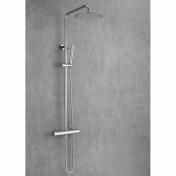 Lavabo Studio 250 komplet brusesystem - Rustfrit st�l