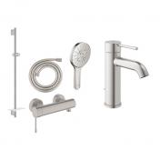 Grohe Essence komplet pakke til badev�relset - Supersteel