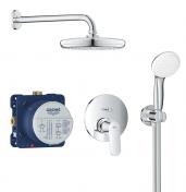 Grohe Tempesta 210 komplet brusesystem til indbygning u/ termostat