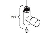 Vola T10 pumpe - komplet Rustfrit st�l 40