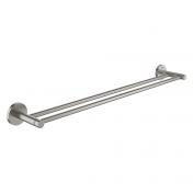 Grohe Essentials dobbelt hndkldeholder 600mm - Steel