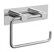 Pressalit toiletpapirholder m/bagplade - Poleret rustfrit stl