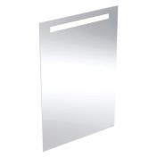 Geberit Option Basic Square spejl m/lys i top - 60 x 90 cm