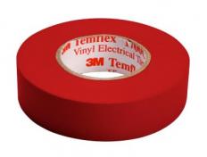 Tape Temflex 15 mm x 10 m, rd