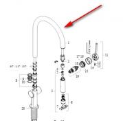 Outlet - Hansgrohe tud til Talis M54 kkkenarmatur 210 matsort