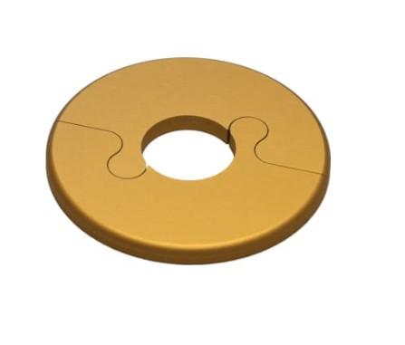 Metalwo Alu fit rosette Ø18 - Børstet messing Metalwo Alu fit rosette Ø18 - Børstet messing