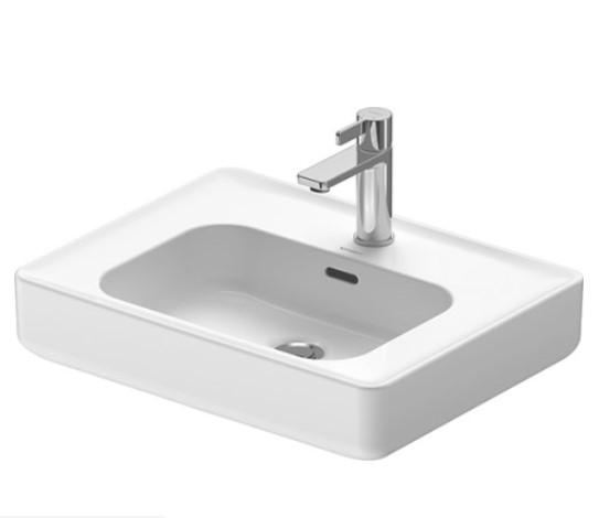 Duravit Soleil fritstående bowlevask - 1 hanehul - Med overløb