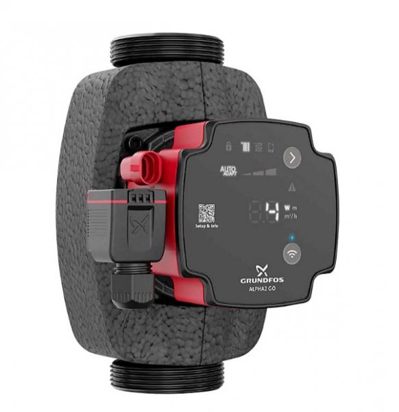 Grundfos Alpha2 GO 15-40 cirkulationspumpe 130 Grundfos Alpha2 GO 15-40 cirkulationspumpe 130