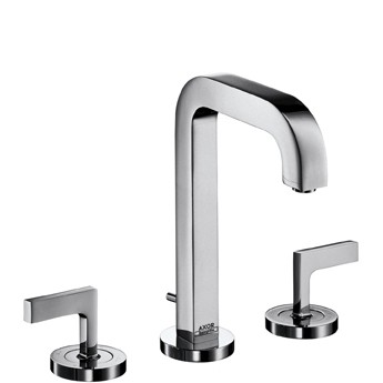 Hansgrohe AXOR Citterio 3-huls håndvaskarmatur m/rosetter - Krom