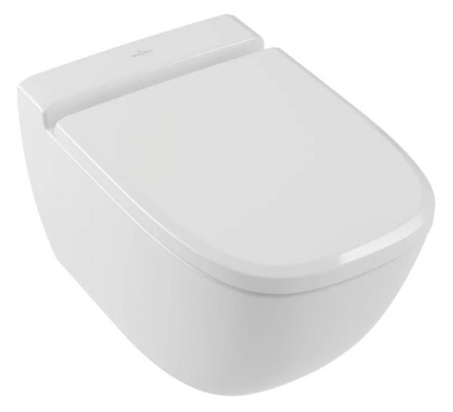 Villeroy & Boch Antheus Rimless væghængt toilet m/Ceramic+ - Hvid