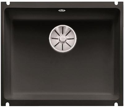 Outlet - Blanco Subline 500-U køkkenvask keramisk porcelæn - Sort Outlet - Blanco Subline 500-U køkkenvask keramisk porcelæn - Sort