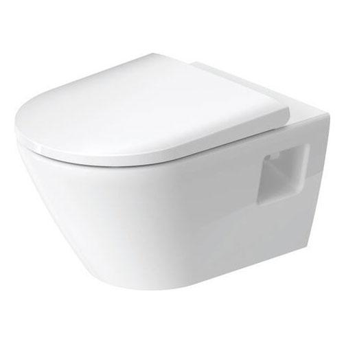 Duravit D-Neo væghængt toilet rimless inkl. sæde m/SoftClose og QuickRelease