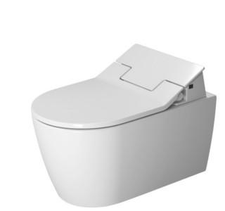 Duravit Me by Starck rimless vægtoilet inkl. SensoWash Slim bidetsæde