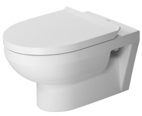 Duravit No. 1 Rimless væghængt toilet inkl. toiletsæde m/softclose