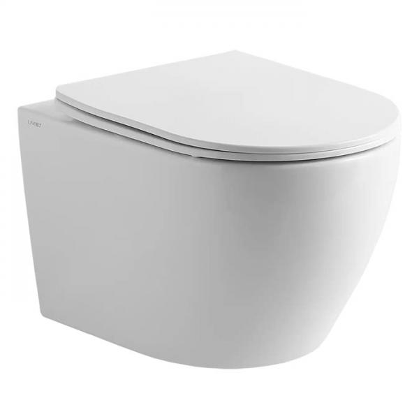 Lavabo Studio RIMless væghængt toilet inkl sæde m/softclose - Hvid