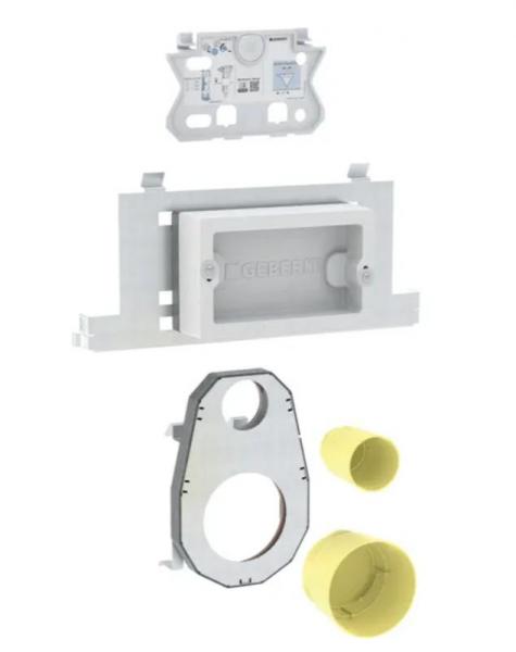 Geberit brandbeskyttelsess&aelig;t El 90 til Duofix element til v&aelig;gh&aelig;ngt toilet