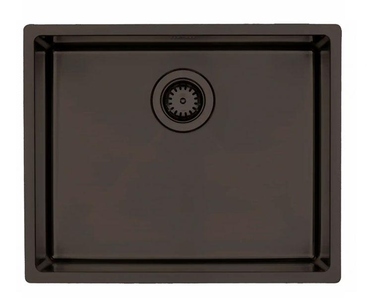 Lavabo Kubus 500 Soft køkkenvask - Dark bronze
